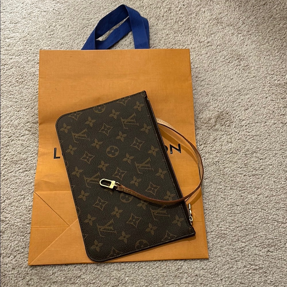Louis Vuitton Brown Monogram Clutch